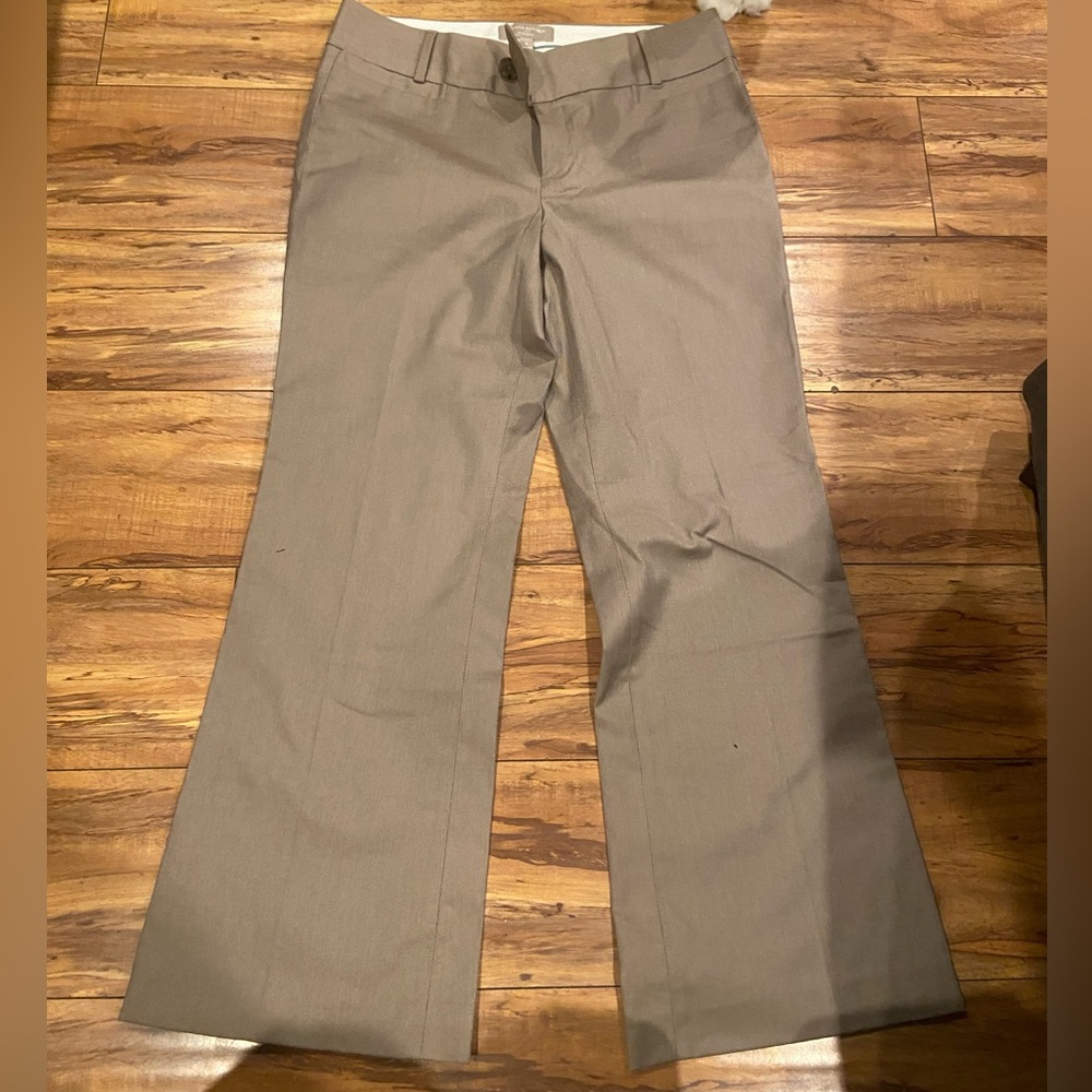 Women’s banana republic Classic Wide-Leg Dress Pants in Taupe